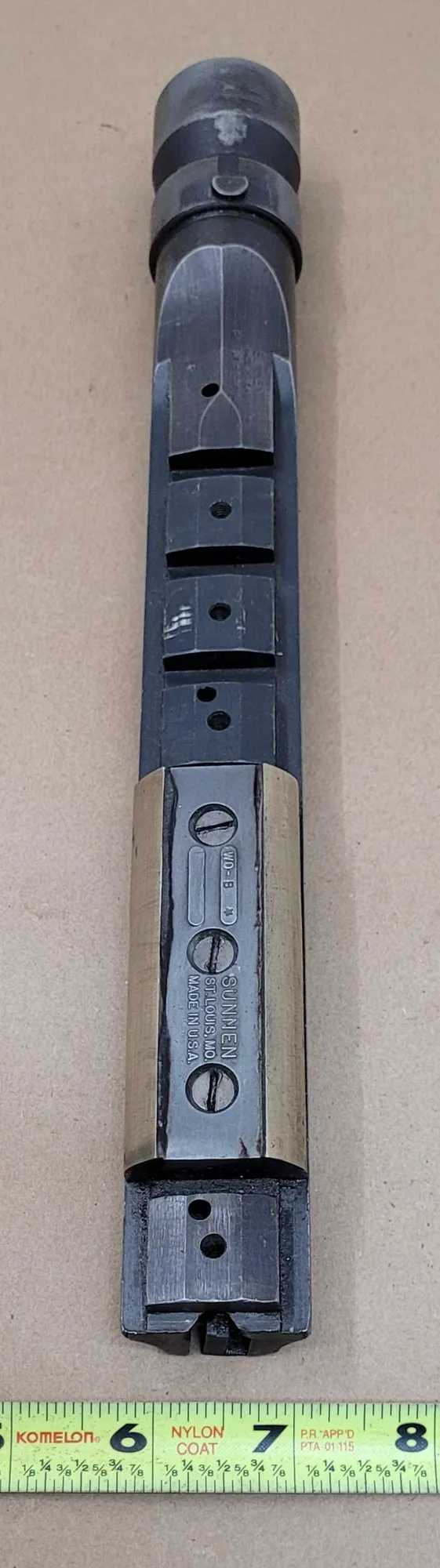 SUNNEN 2G-P28-1500 WD HONING MANDREL OAL: 12.5" HONING RANGE: 1.480"-1.625" STONE SIZE: P28 - MACHINE TOOLING