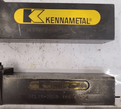KENNAMETAL DCLNR/DCRNR TOOL HOLDER LOT (2 QTY) - VARIOUS SIZES, 1.25" AND 1.5" SHANKS - MACHINE TOOLING