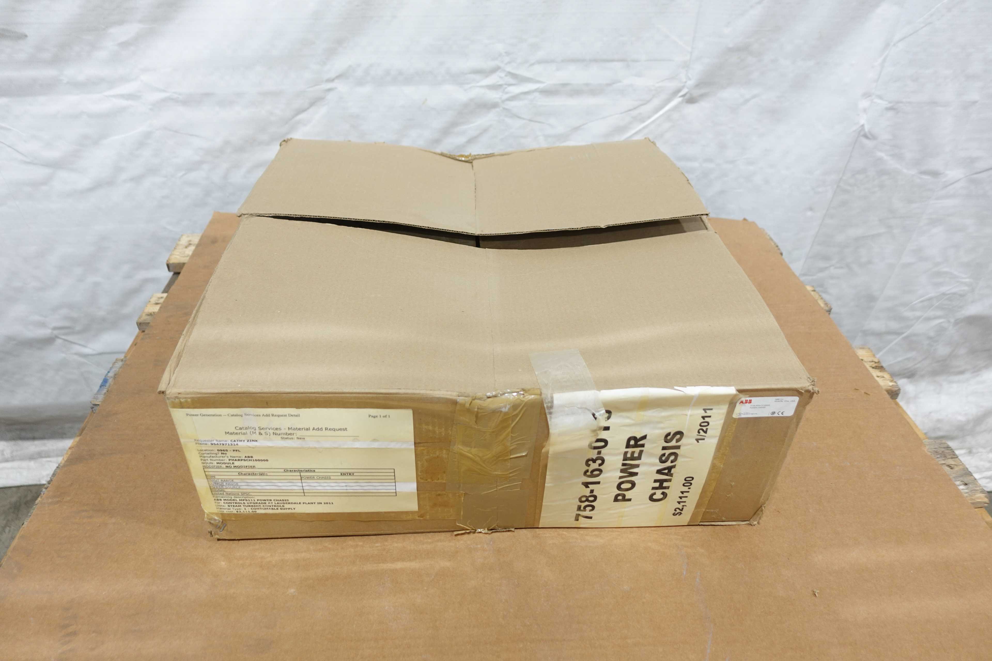 ABB P-HA-RPS-CH100000 POWER CHASSIS - CHASSIS MODULES