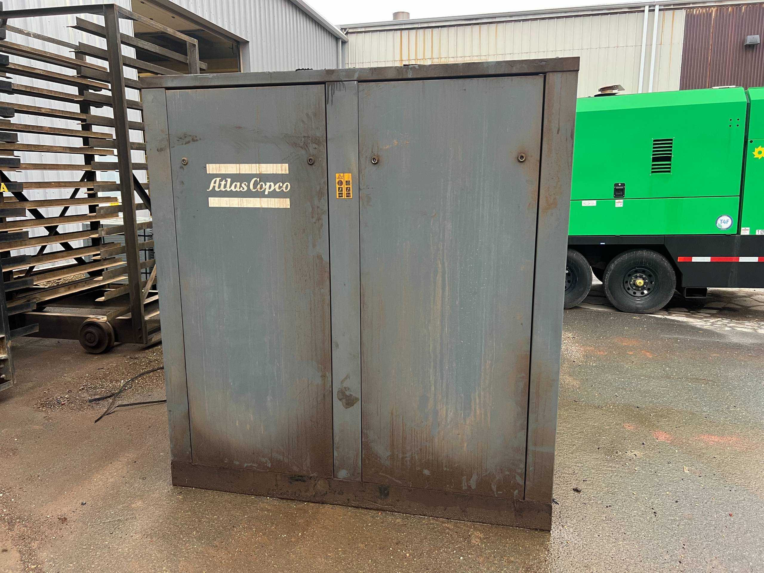 2003 ATLAS COPCO GA160 STATIONARY AIR COMPRESSOR - STATIONARY AIR COMPRESSOR