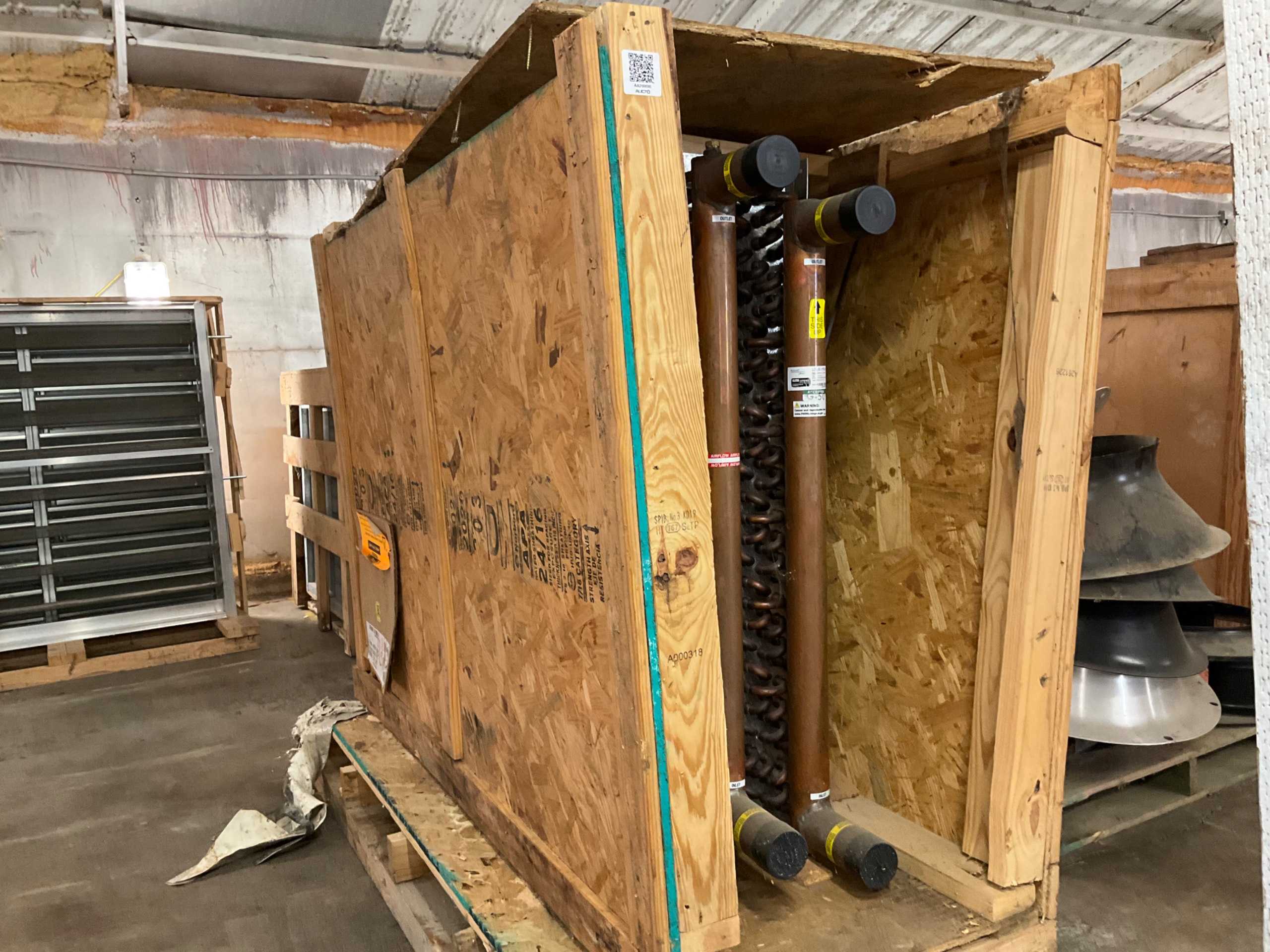 2020 HEATCRAFT 5WL1008E015 CHILLED WATER COIL - WATER TREATMENT EQUIPMENT
