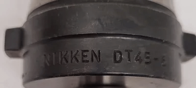 NIKKEN DT454-6 TOOL HOLDER, CAT 45, OAL 5-1/4IN, BORE 1/8IN - MACHINE TOOLING