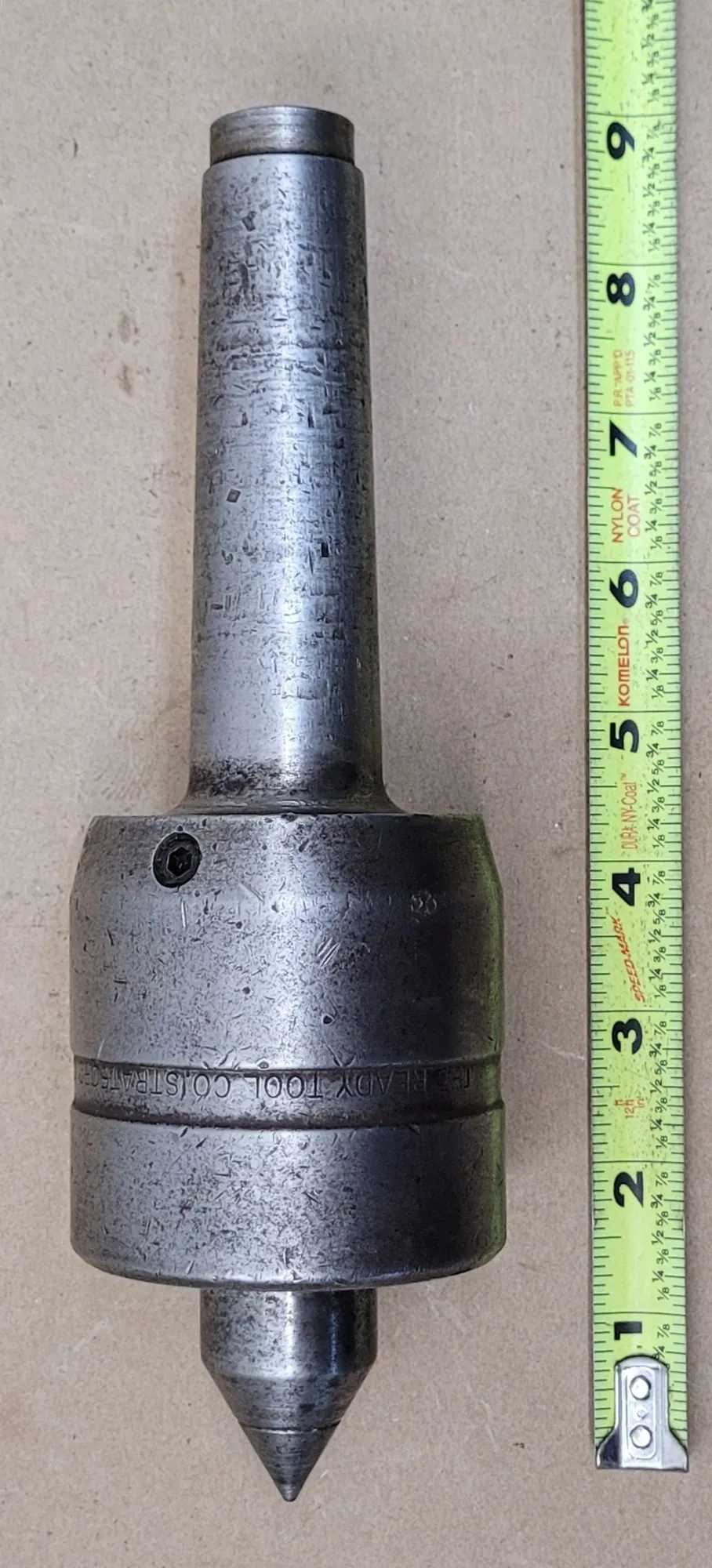 THE READY TOOL CO NO. TL 4 HD LIVE CENTER – 4MT - MACHINE TOOLING