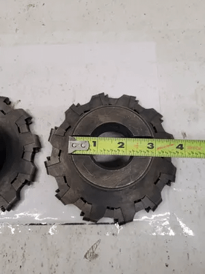 SANDVIK COROMANT COROMILL 311 FACE DISC MILLING CUTTER R331.32-154R38FMQ 0.5" WIDTH, 6.07" DIA. - MACHINE TOOLING