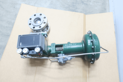 SKU 1028242 - FISHER V300 1052 3610J VEE-BALL PNEUMATIC STAINLESS FLANGED CONTROL VALVE 3IN - CONTROL VALVE