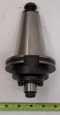 NIKKEN CAT50-FMD25.4-45U SHELL MILL HOLDER, CAT50, 1" PILOT, 3/8" KEY, 45MM PROJ, 7" OAL - MACHINING TOOLING & PARTS