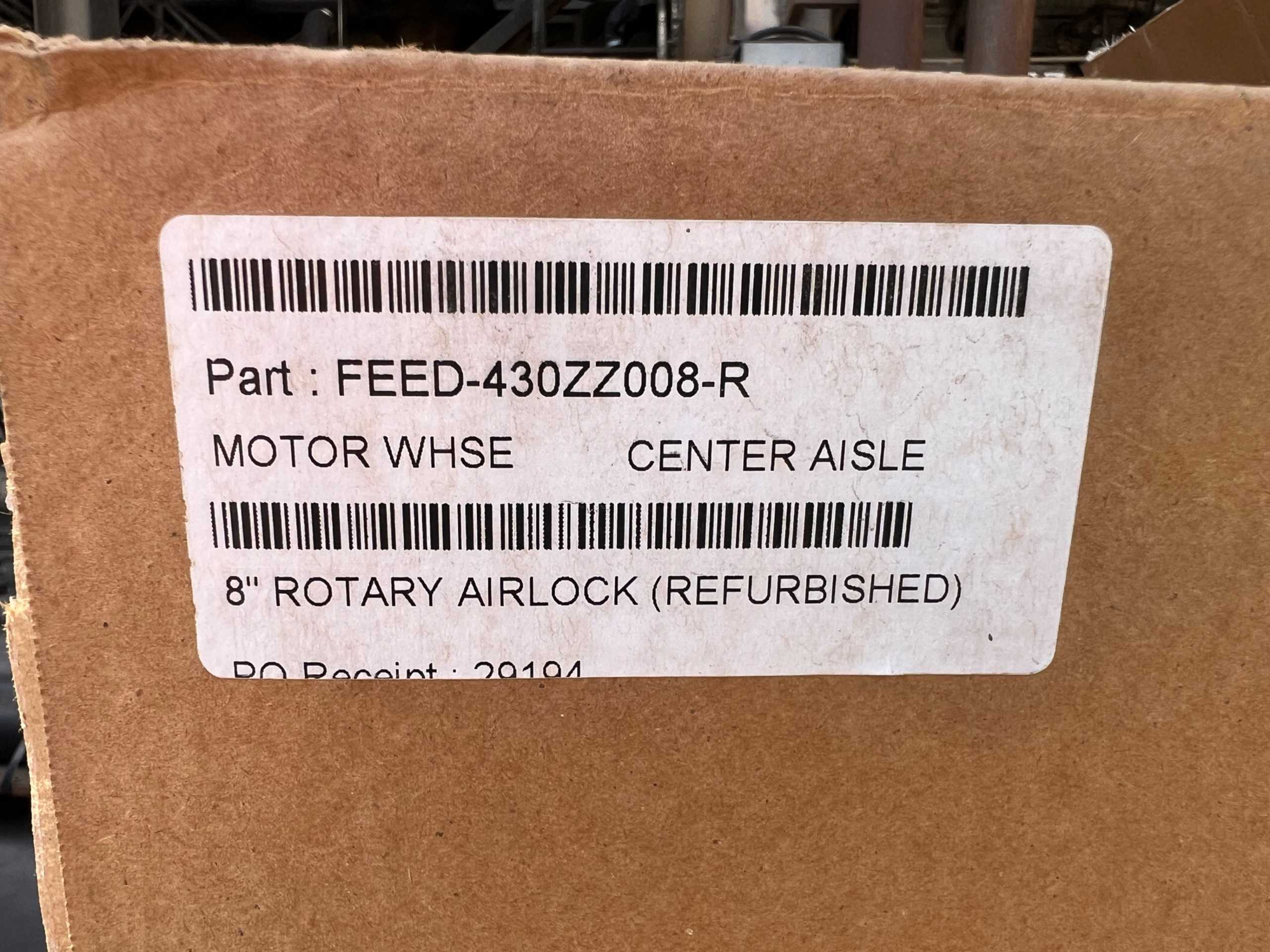8” ROTARY AIRLOCK - ROTARY AIRLOCK VALVE