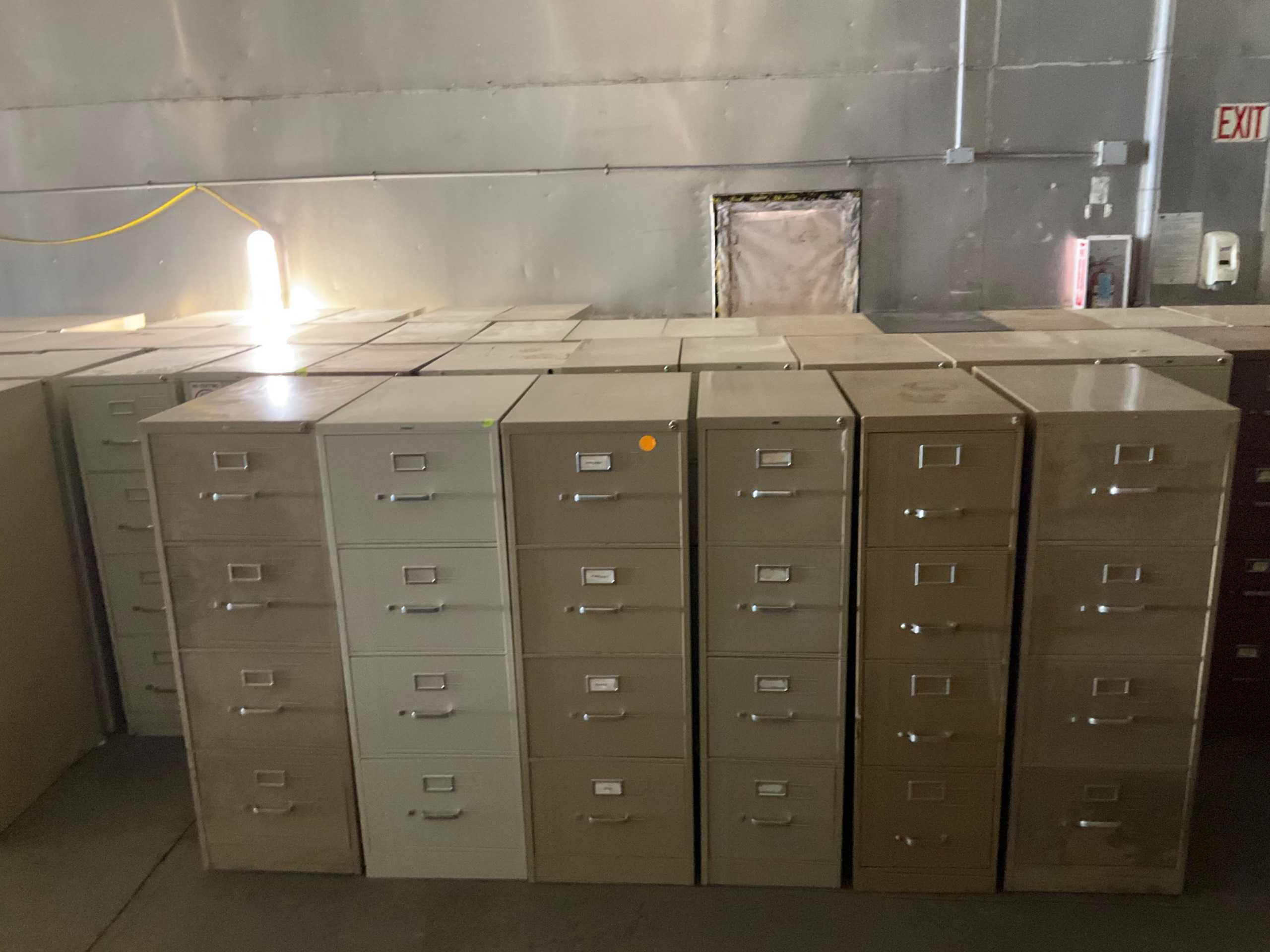 BULK QTY OF FILE CABINETS - DRAWER CABINET
