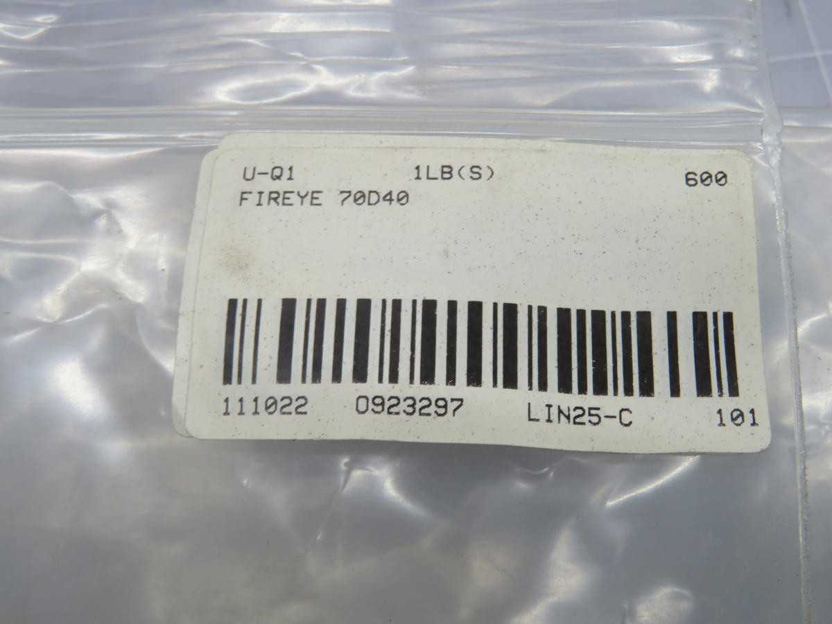 FIREYE 70D40, CONTROLS PLCS, 120 VAC POWER, 50/60 HZ FREQUENCY - BURNER CONTROLS