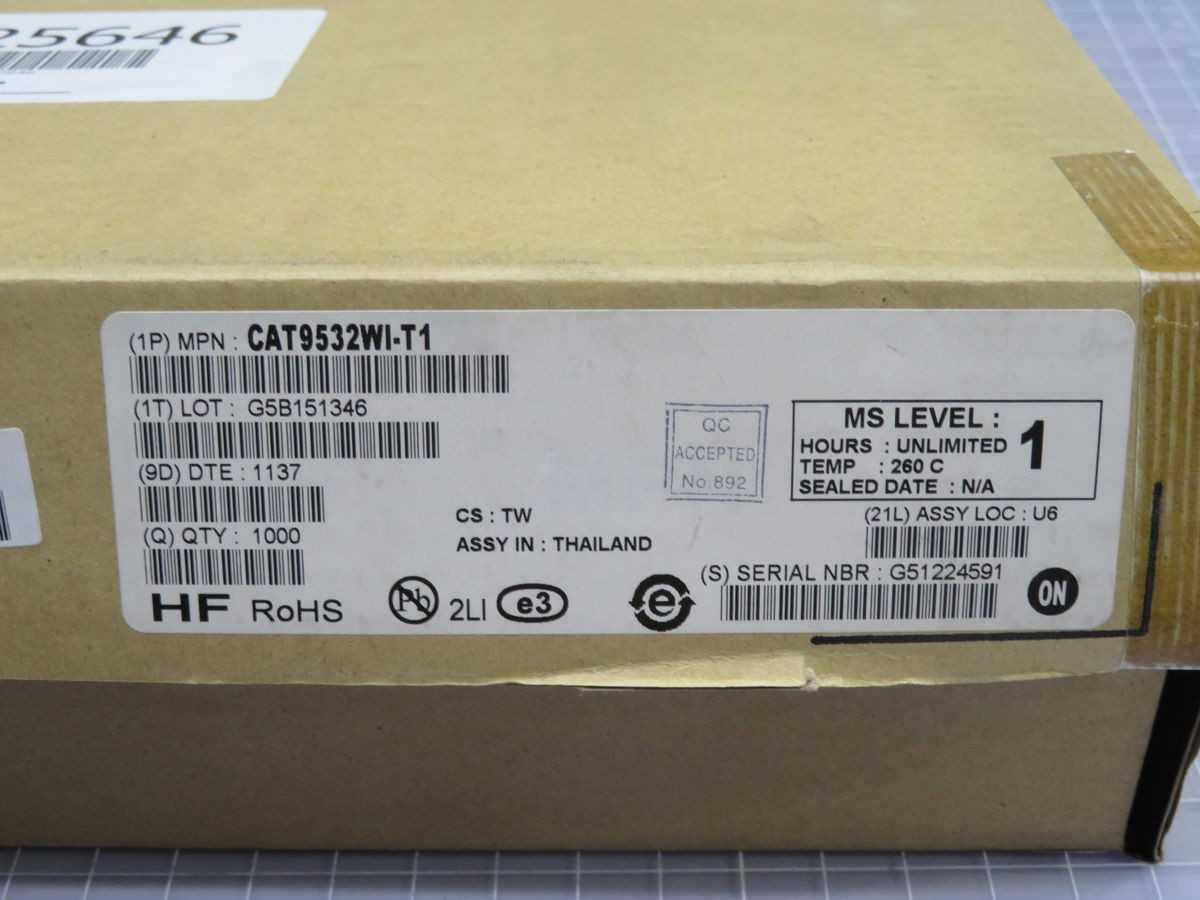LOT OF 1000 CSI CAT9532WI-T1 IC PROGRAMMABLE LED DIMMER SOIC-24 - ELECTRONIC COMPONENTS
