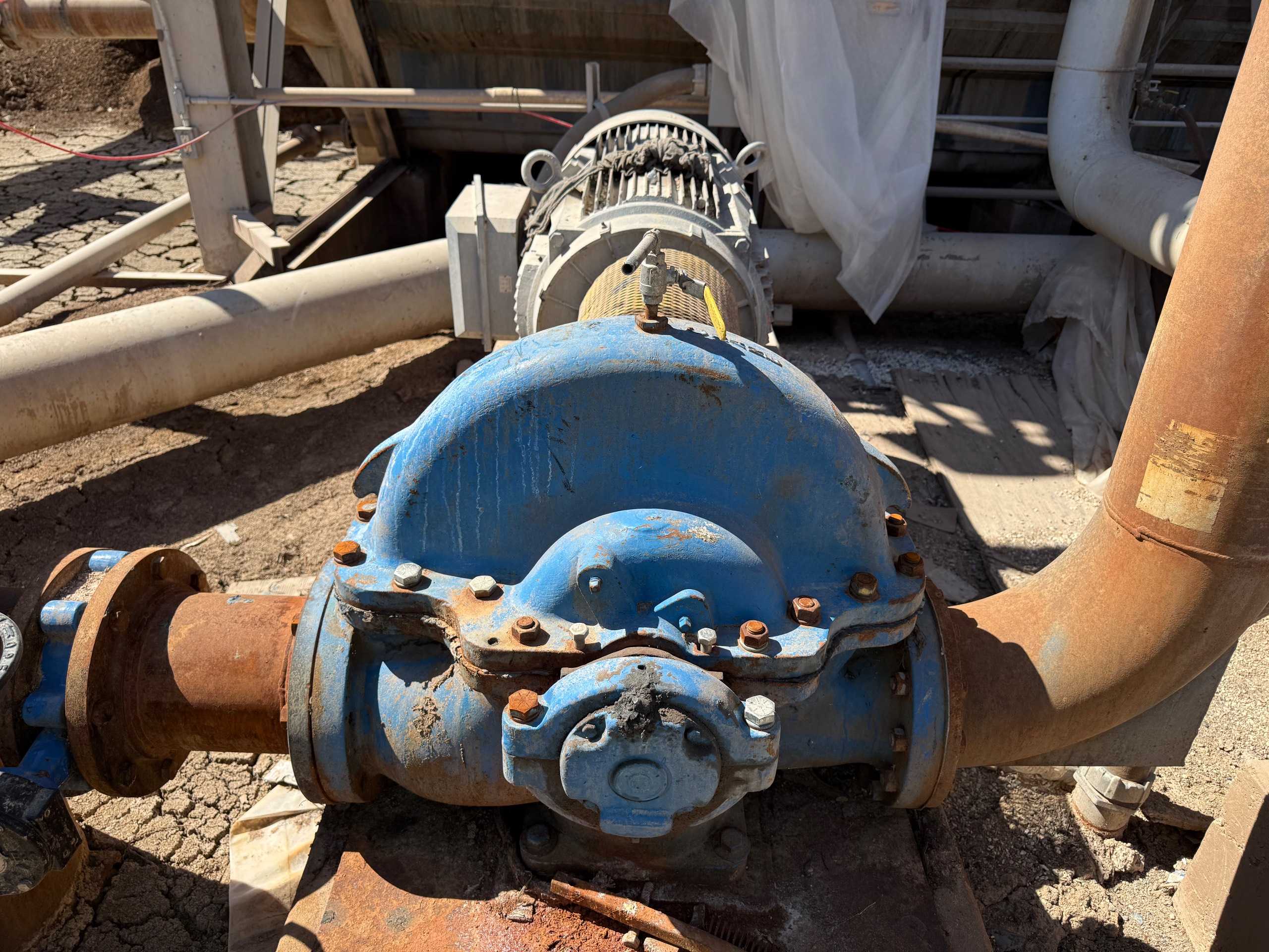 CRANE PUMP & MOTOR ASSEMBLY, 250 HORSEPOWER - PUMP & MOTOR ASSEMBLY