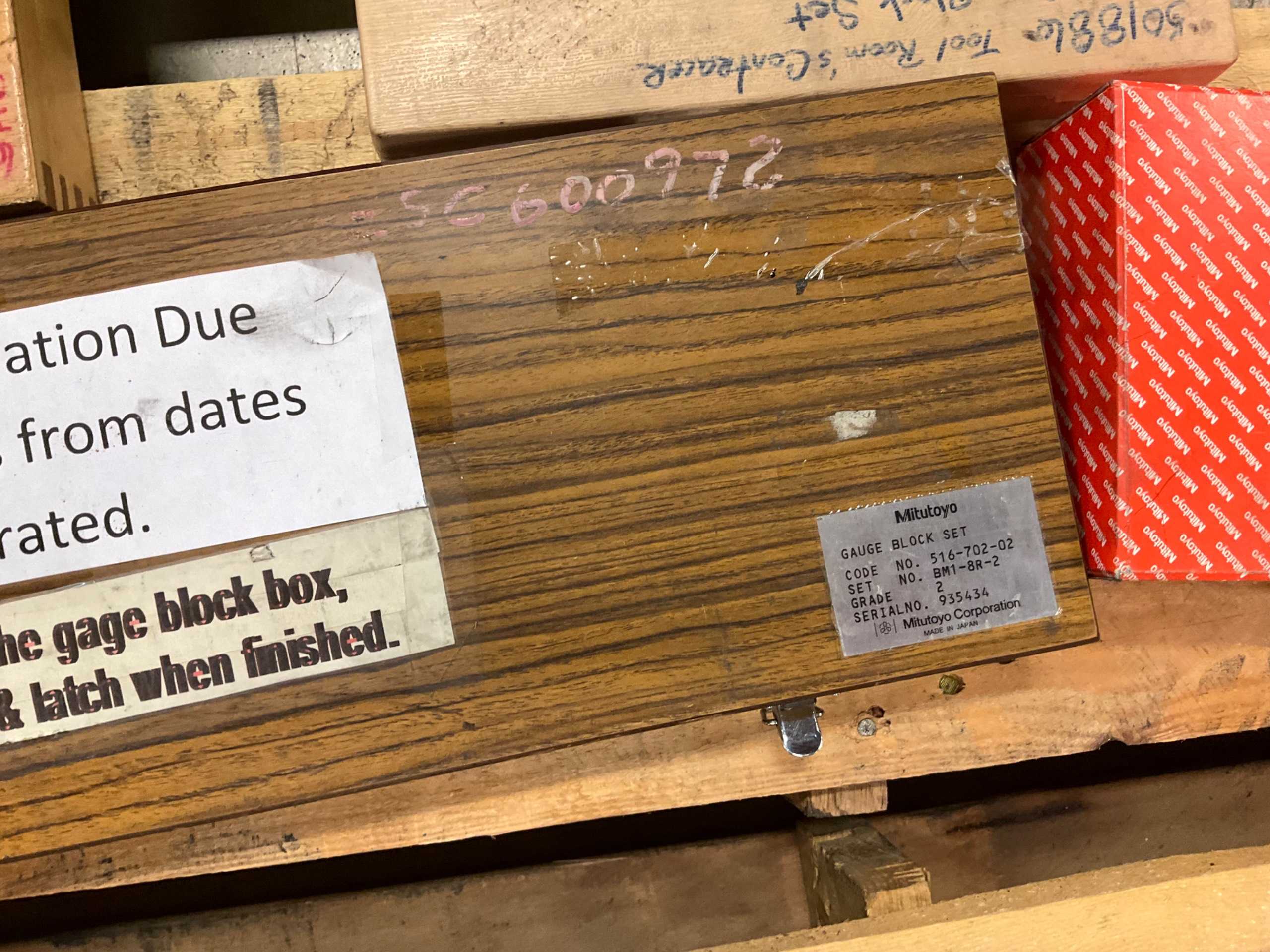 BULK QTY OF MITUTOYO GAUGE BLOCK SETS - INSPECTION & MEASUREMENT