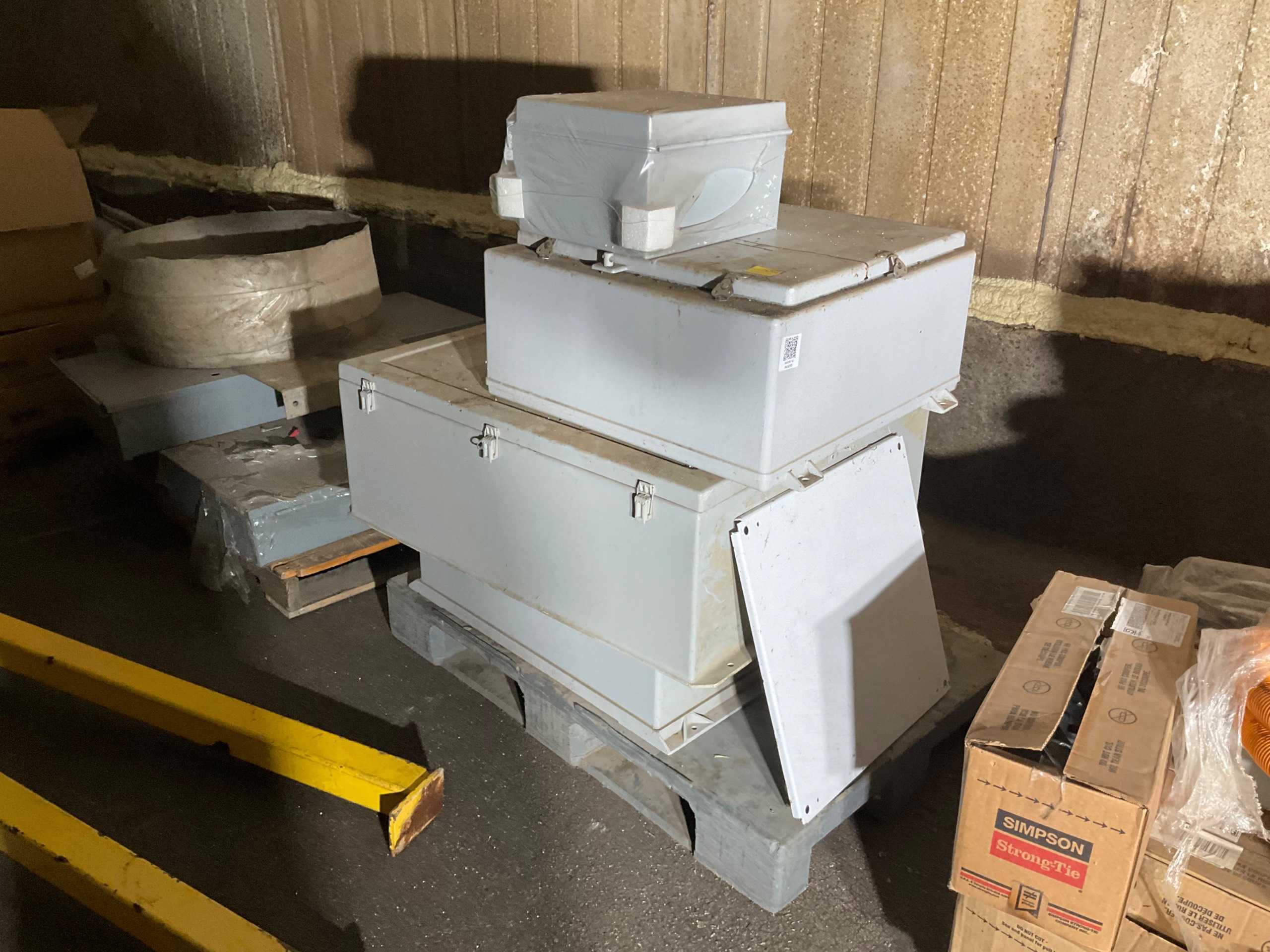 QTY 4: CONTROLS CABINET - CONTROL CABINETS