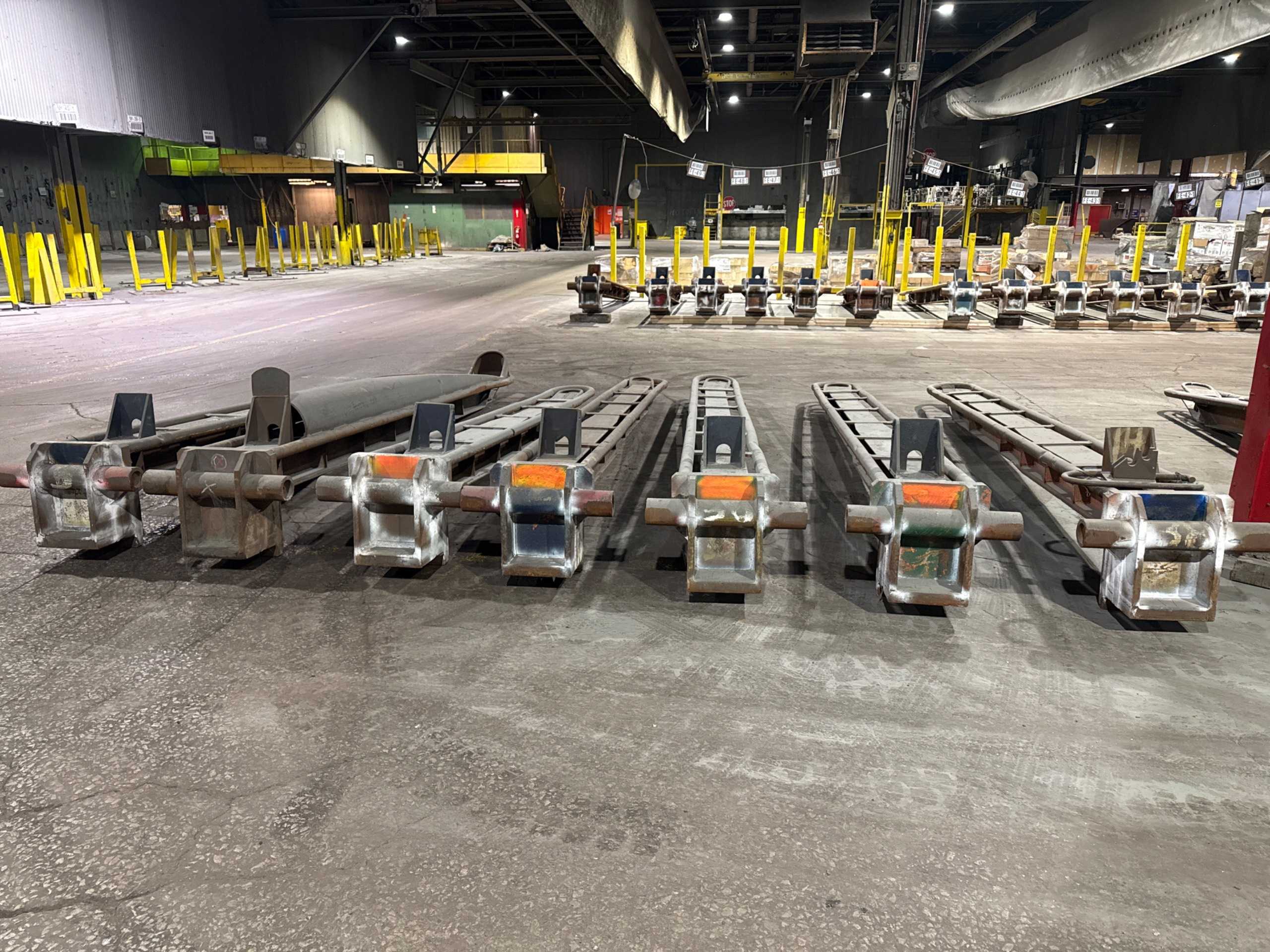 BULK QTY OF COIL HANDLING BEAMS - MATERIAL HANDLING EQUIPMENT