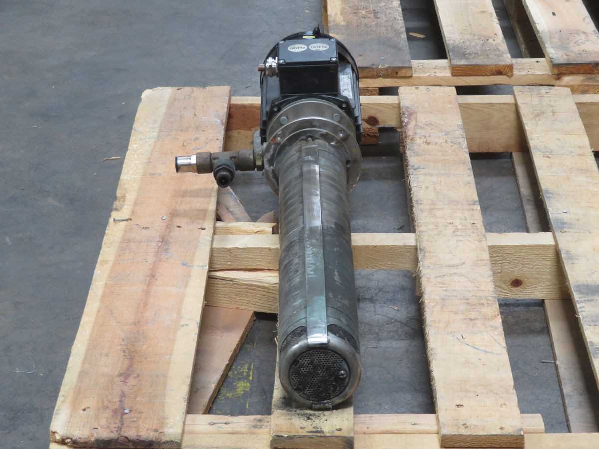 GRUNDFOS, SPK4-19-12, COOLANT PUMP, 230V VOLTAGE, 1.5HP POWER, 4 M³/H FLOW, SS MATERIAL - MULTI-STAGE PUMP