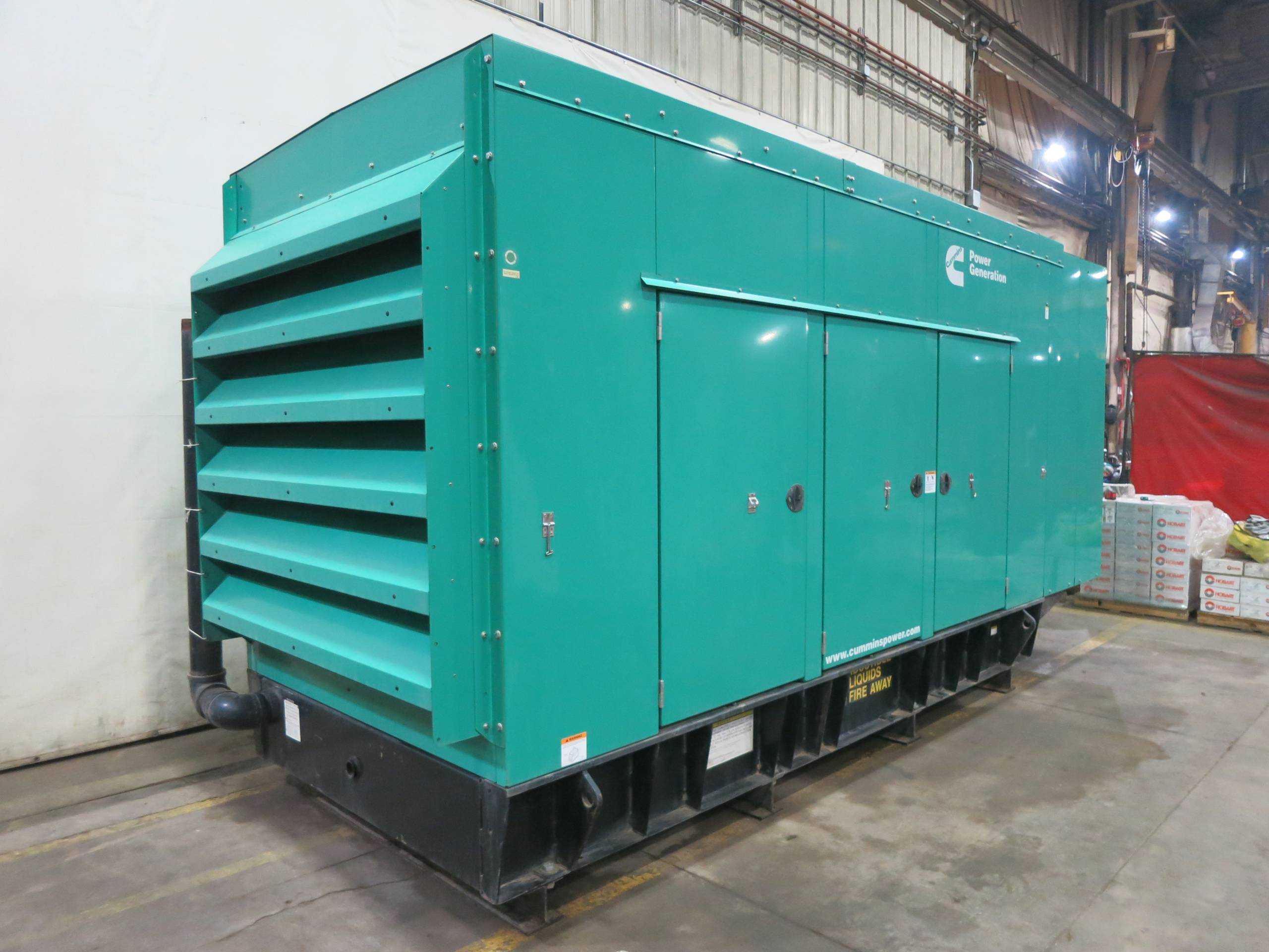 CUMMINS DQDAA 250 KW DIESEL GENERATOR, QSL9-G7 ENGINE, 193 HRS, YR 2012 - CSDG# 4665 - STANDBY POWER GENERATOR