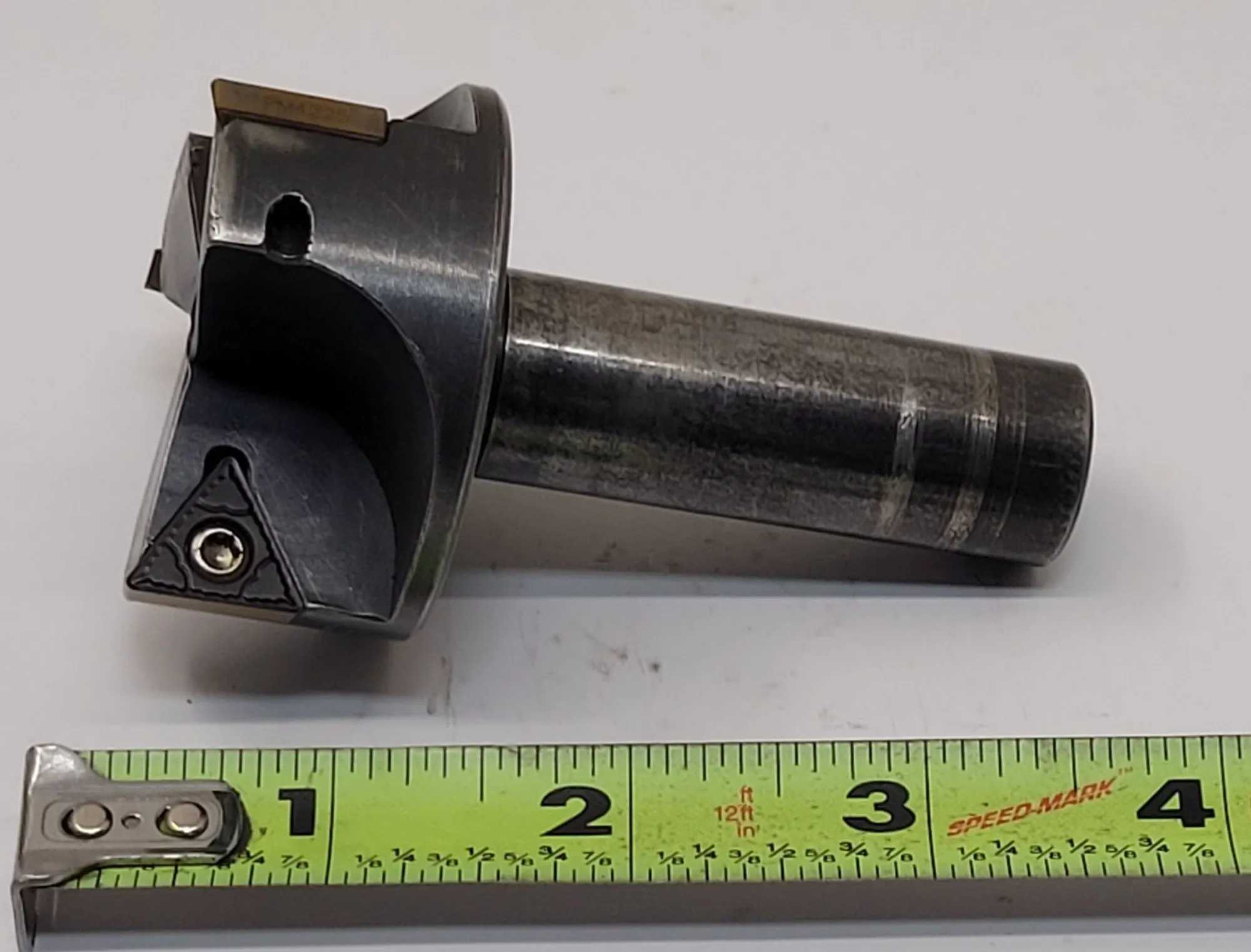 DORIAN TOOL E90-200-TC3-075 90 DEGREE INDEXABLE END MILL - 2" CUT DIAMETER, 3/4" SHANK - MACHINE TOOLING