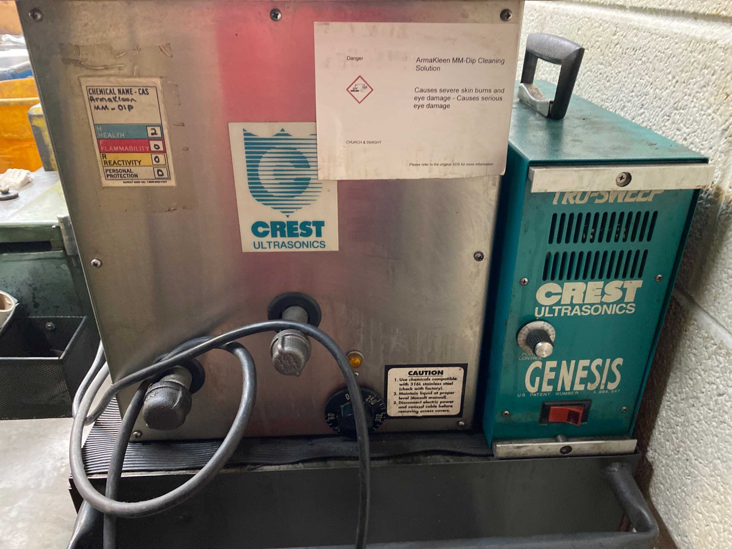 CREST ULTRASONICS CLEANER - CLEANING EQUIPMENT