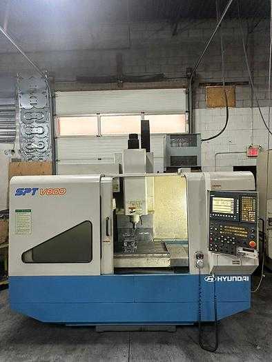 2000 HYUNDAI SPT-V800 VERTICAL MACHINING CENTER - VERTICAL MACHINING CENTER