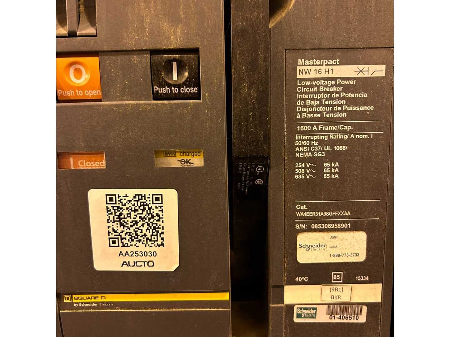 QTY 3: LOW VOLTAGE POWER CIRCUIT BREAKER QTY 3: LOW VOLTAGE POWER CIRCUIT BREAKER