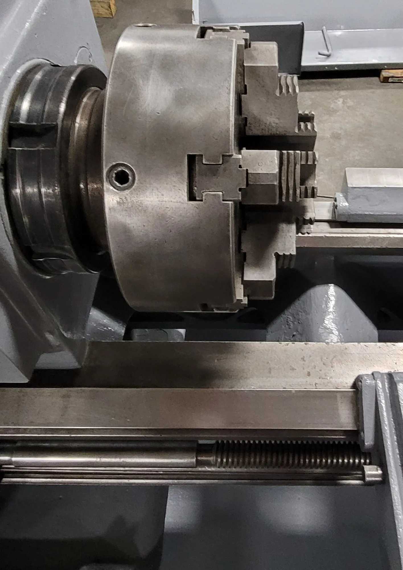 LEBLOND MAKINO REGAL 11C ENGINE LATHE, 15" SWING, 32" CC, 2.25" BORE, 1200 RPM, 10" 6-JAW CHUCK