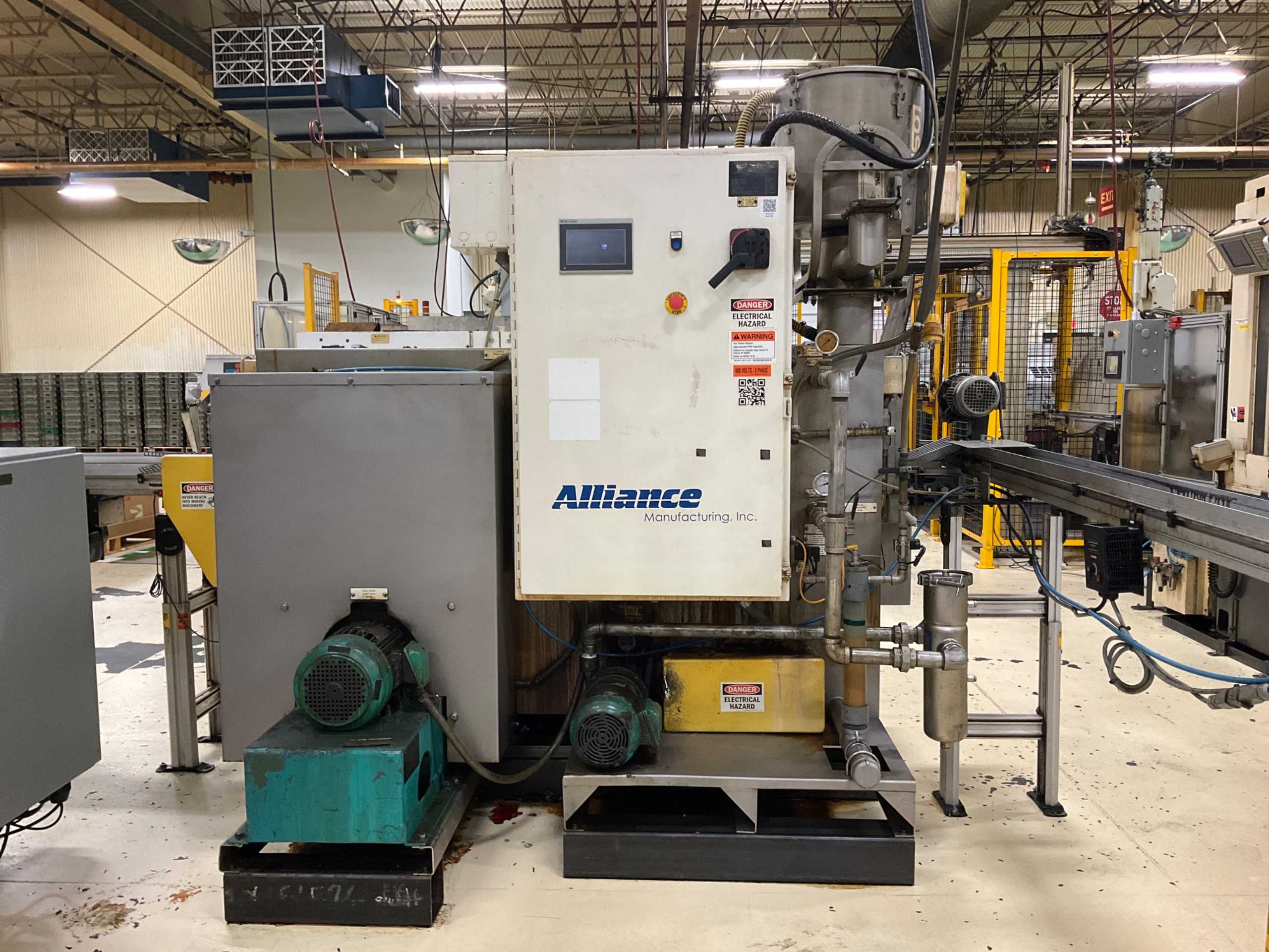 ALLIANCE MANUFACTURING AQUAMASTER CB-1200E PARTS WASHING MACHINE - PARTS WASHING MACHINE