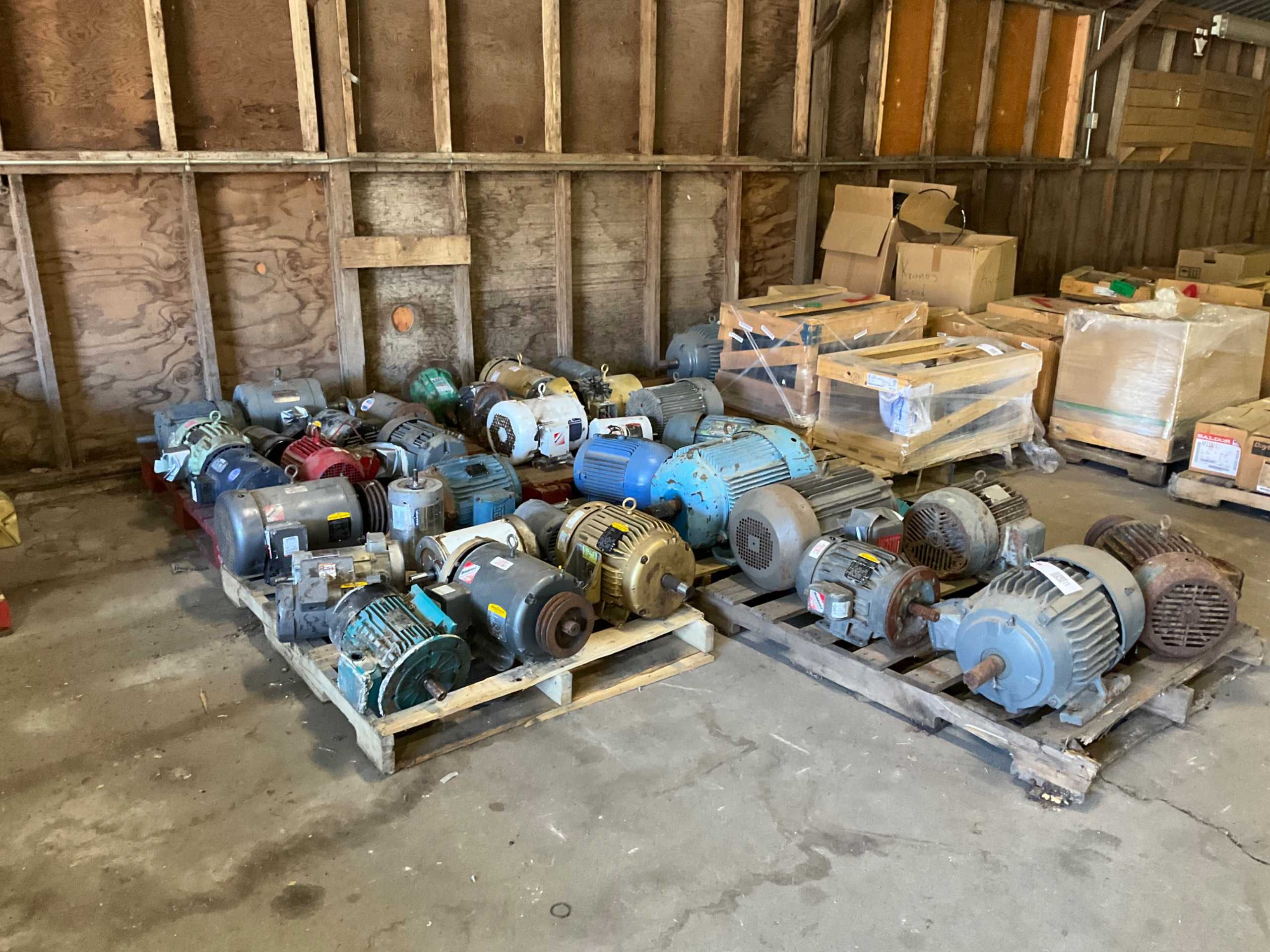 QTY 36: ELECTRIC MOTOR - ELECTRIC MOTORS