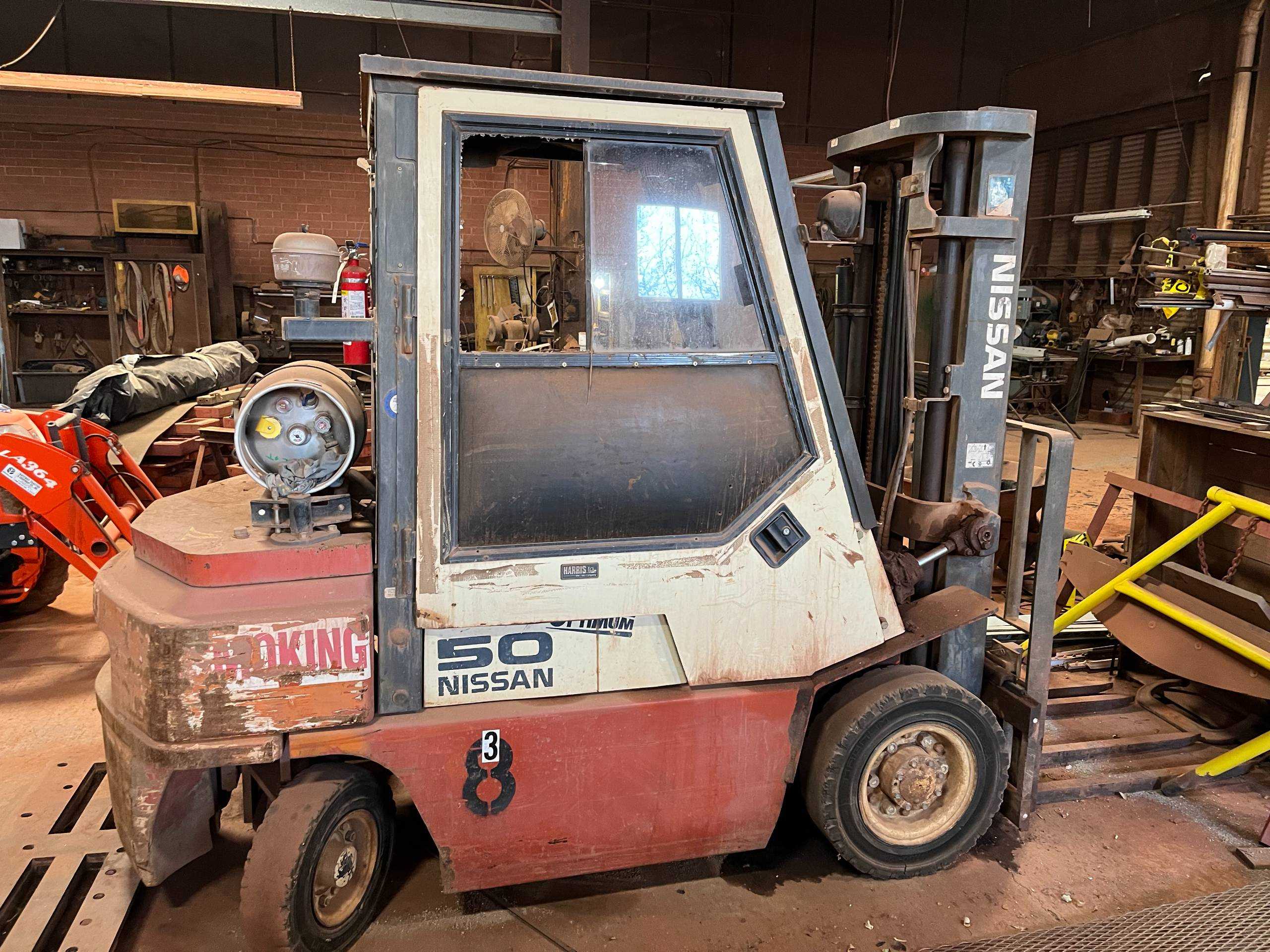 2002 NISSAN UJ02A25PV SIT-DOWN FORKLIFT - SIT-DOWN FORKLIFT