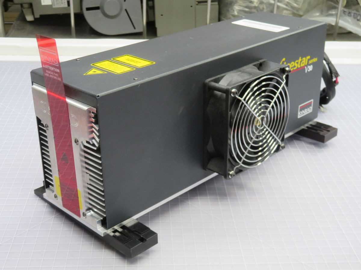 SYNRAD FSV30SFG LASERS, 30W POWER, 10.6ΜM WAVELENGTH, M² < 1.2 BQ, 1.5MM BD, 3.5MRAD DIV - LASER CUTTING MACHINES