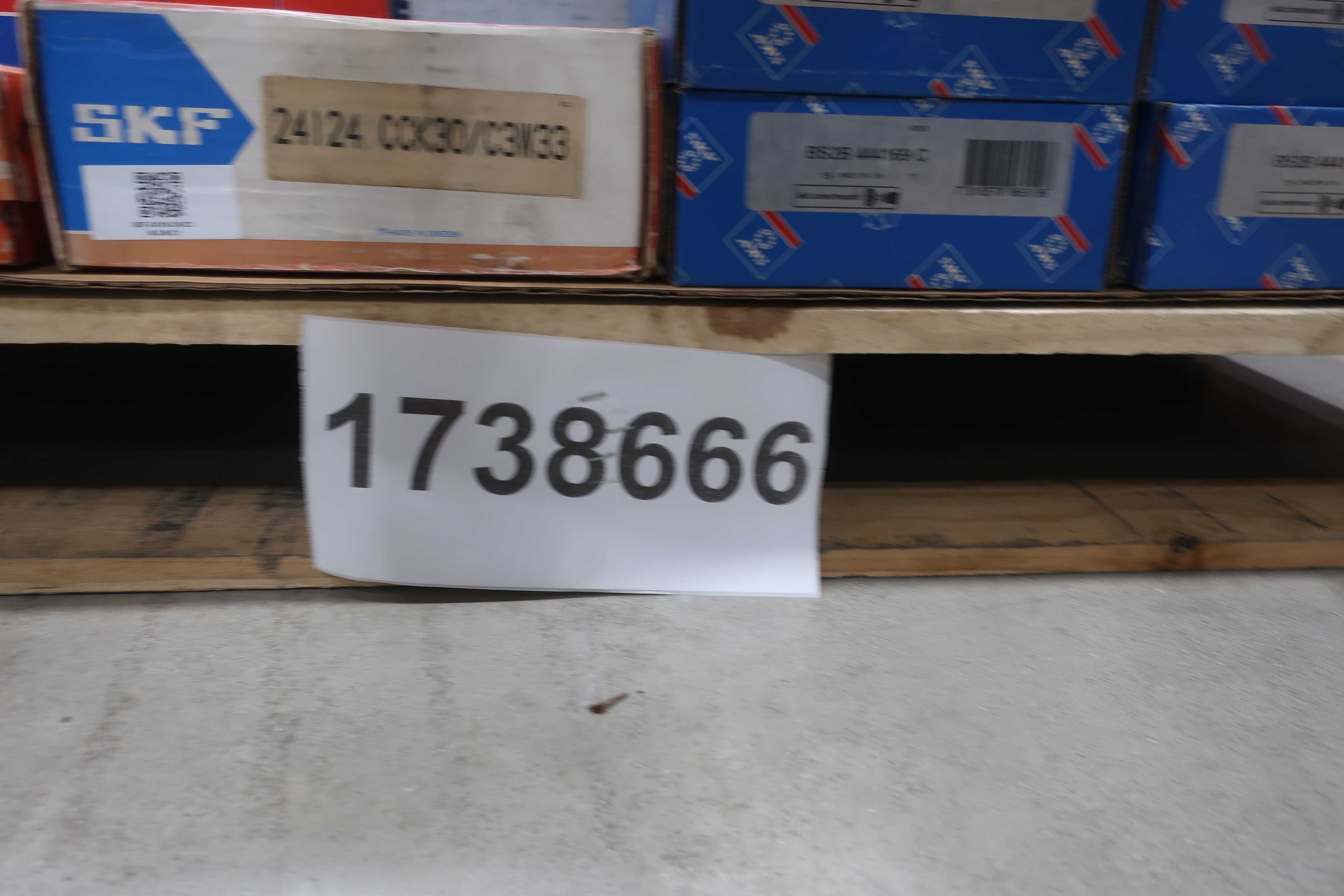 SKU 1738666 - PALLET OF ASSORTED BEARINGS, RHP, SKF, IKO, FAG - BEARINGS