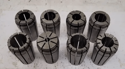 ERICKSON TG-150 TAP COLLET SET OF 8 - MACHINE TOOLING