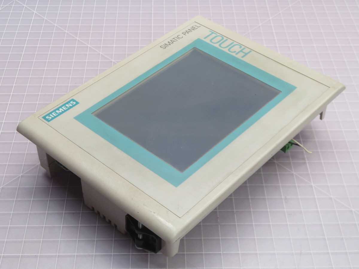 Siemens 6AV6 642-0BA01-1AX1 Operator Interface Display T264474 - HMIS & DISPLAYS