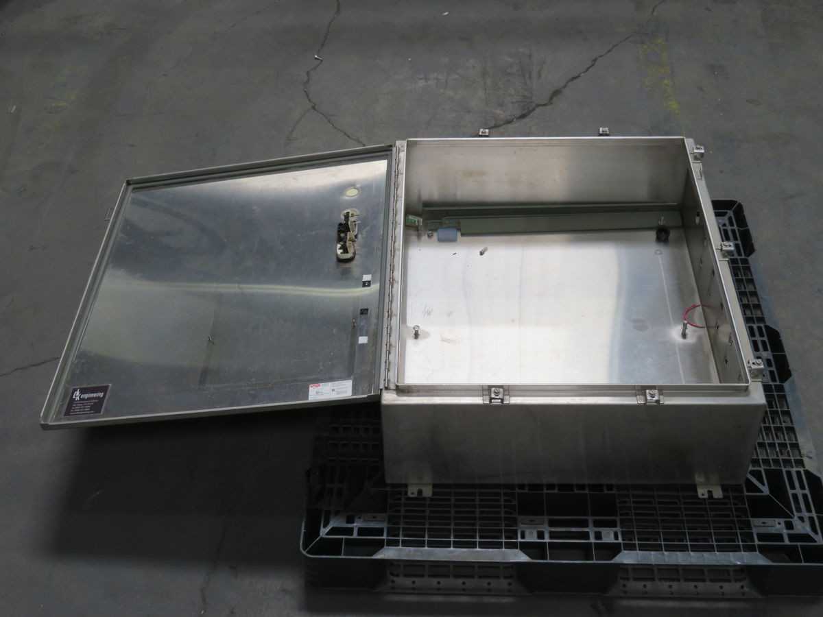 HOFFMAN A36H3010SSLP ENCLOSURES, 36X30X10 IN DIMENSIONS, NEMA 4X, 304 SS - ELECTRICAL ENCLOSURES