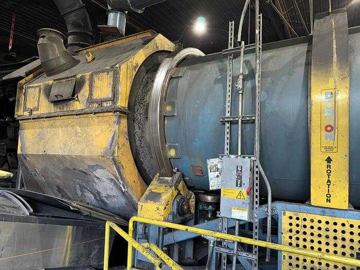 DIDION MD-100MK5 ROTARY MEDIA DRUM SHAKEOUT DUAL CHAMBER NO-BAKE SHELL BRASS/STEEL - CASTING EQUIPMENT