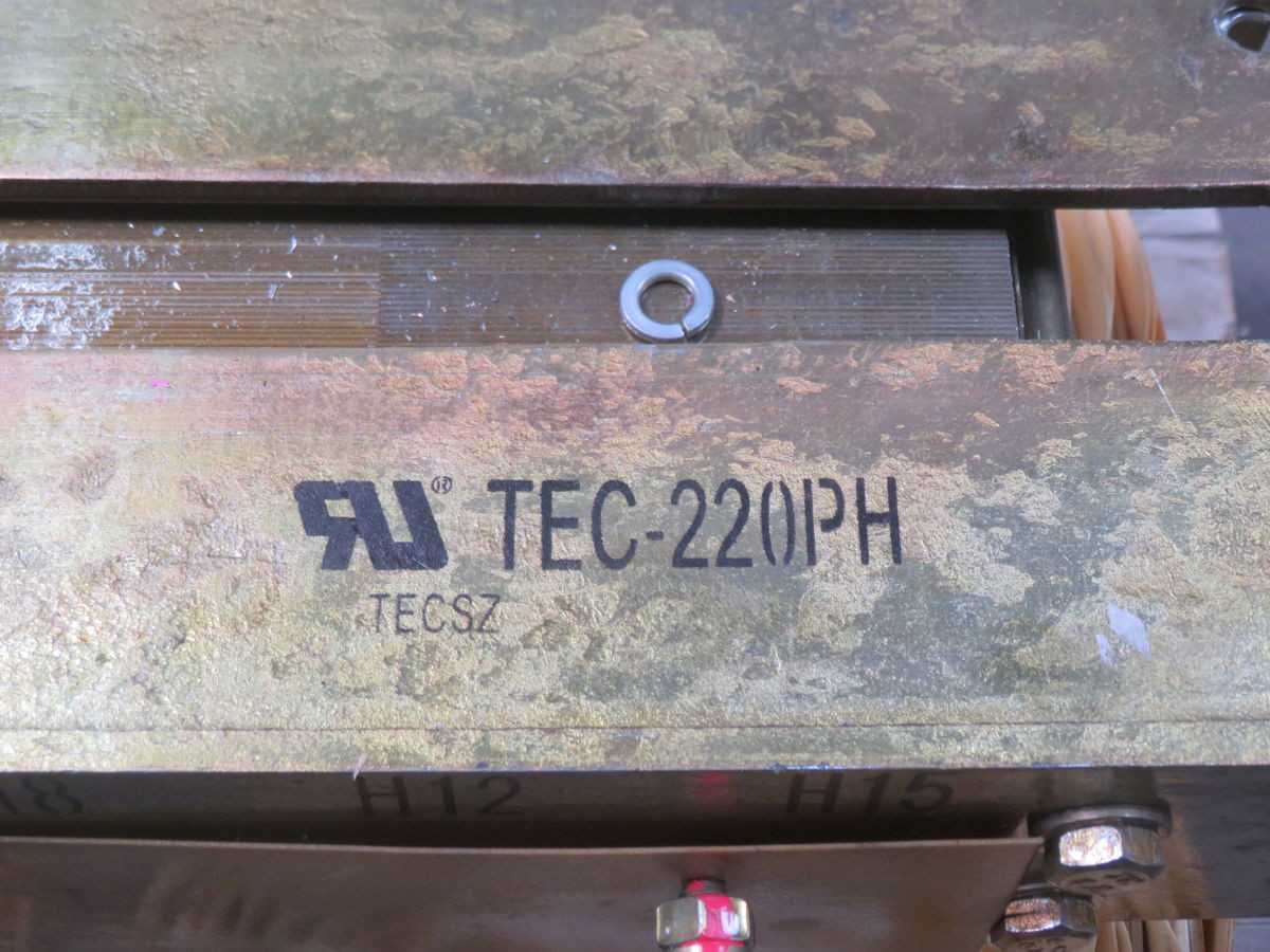 TRENCO SZ-20674 TRANSFORMERS, 250 KVA POWER, 3-PHASE, 200V PRIMARY, 160V SECONDARY, 80 °C TEMP RISE - POWER TRANSFORMERS