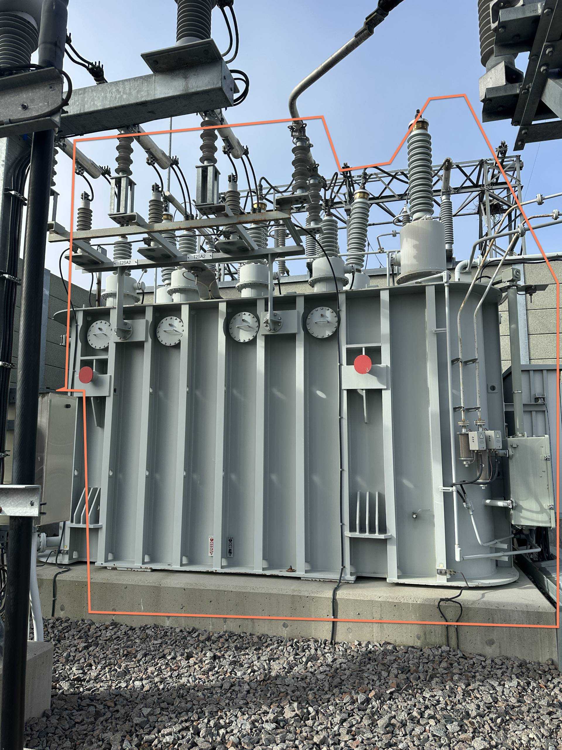 2009 VON ROLL TRANSFORMERS LTD TRANSFORMER 41.7MVA 115/44KV 136981 - OIL FILLED TRANSFORMERS