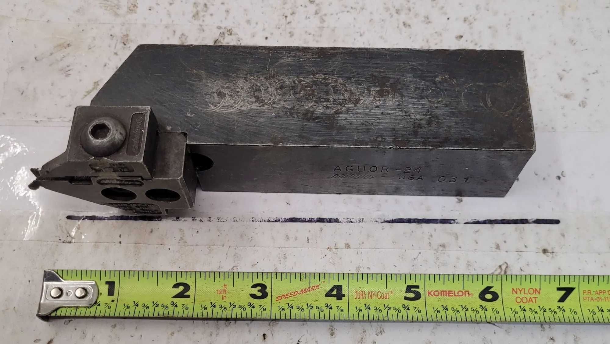 CARBOLOY 4096551-157/D-101110 INDEXABLE END MILL W/ CAT 40 TAPER - MACHINING TOOLING & PARTS