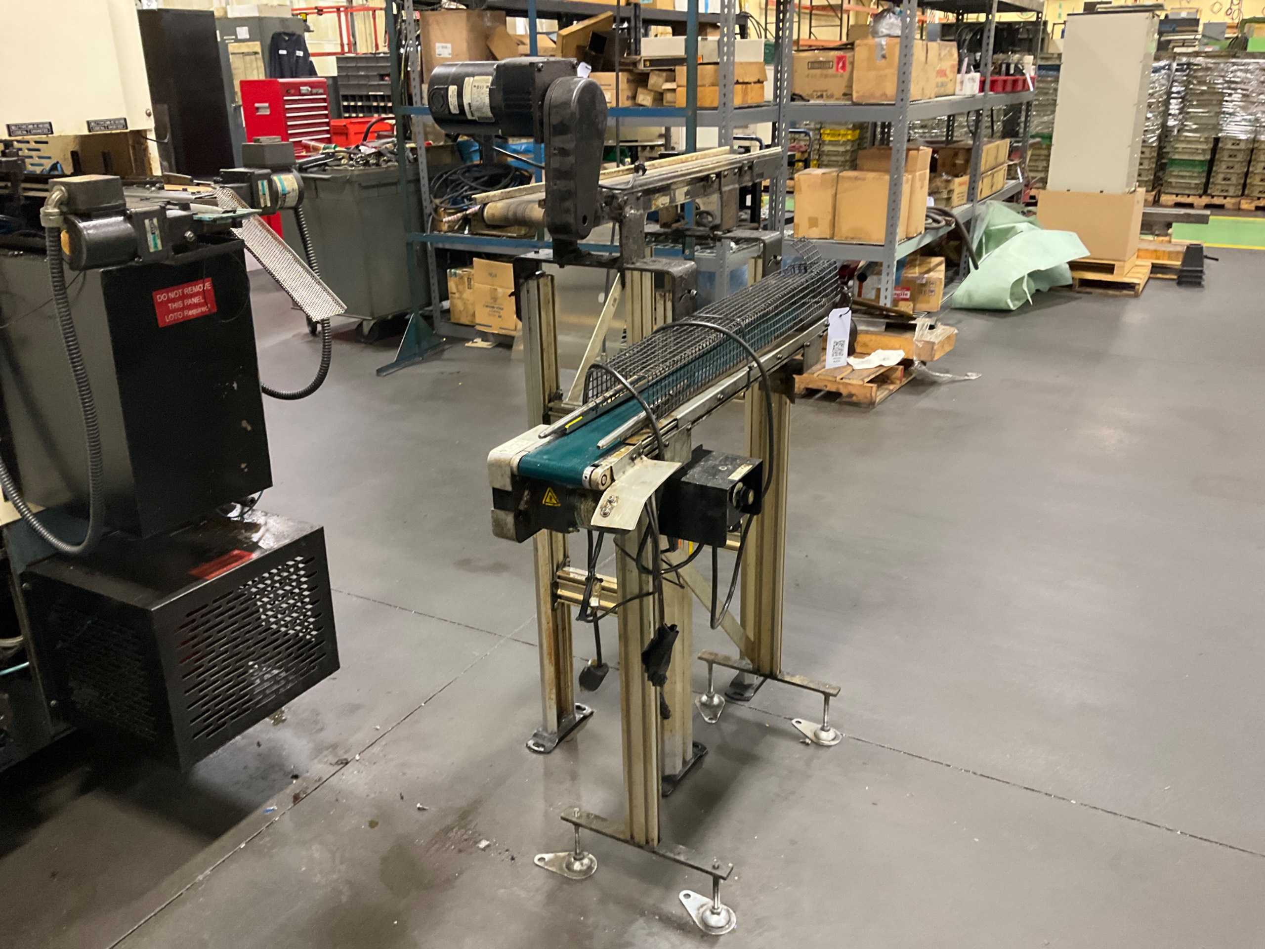 QTY 2: CONVEYOR - BELT CONVEYOR