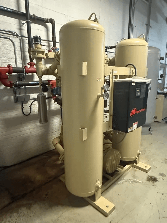 INGERSOLL RAND HB6006HN00A0X HEATED DESICCANT AIR DRYER, 575V, 150 PSIG, 12KW HEATER, 4 HP - AIR DRYERS