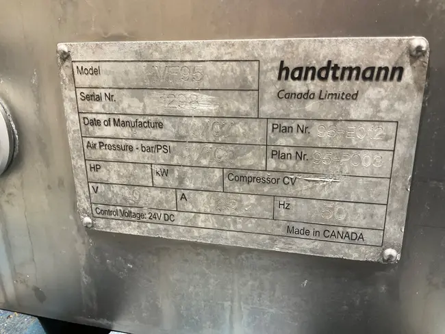 HANDTMANN HVF95 VACUUM FILLER - undefined