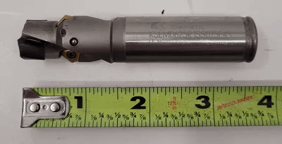 KENNAMETAL KSEM0625R1SS075F45 COOLANT THRU INDEXABLE DRILL, 5/8" CUT DIA, 3/4" SHANK - MACHINE TOOLING