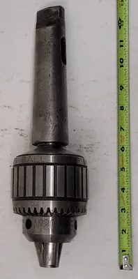 JACOBS 20N BALL BEARING SUPER CHUCK W/ #4-#5 MT SLEEVE, 3/8-1IN CAP - MACHINE TOOLING