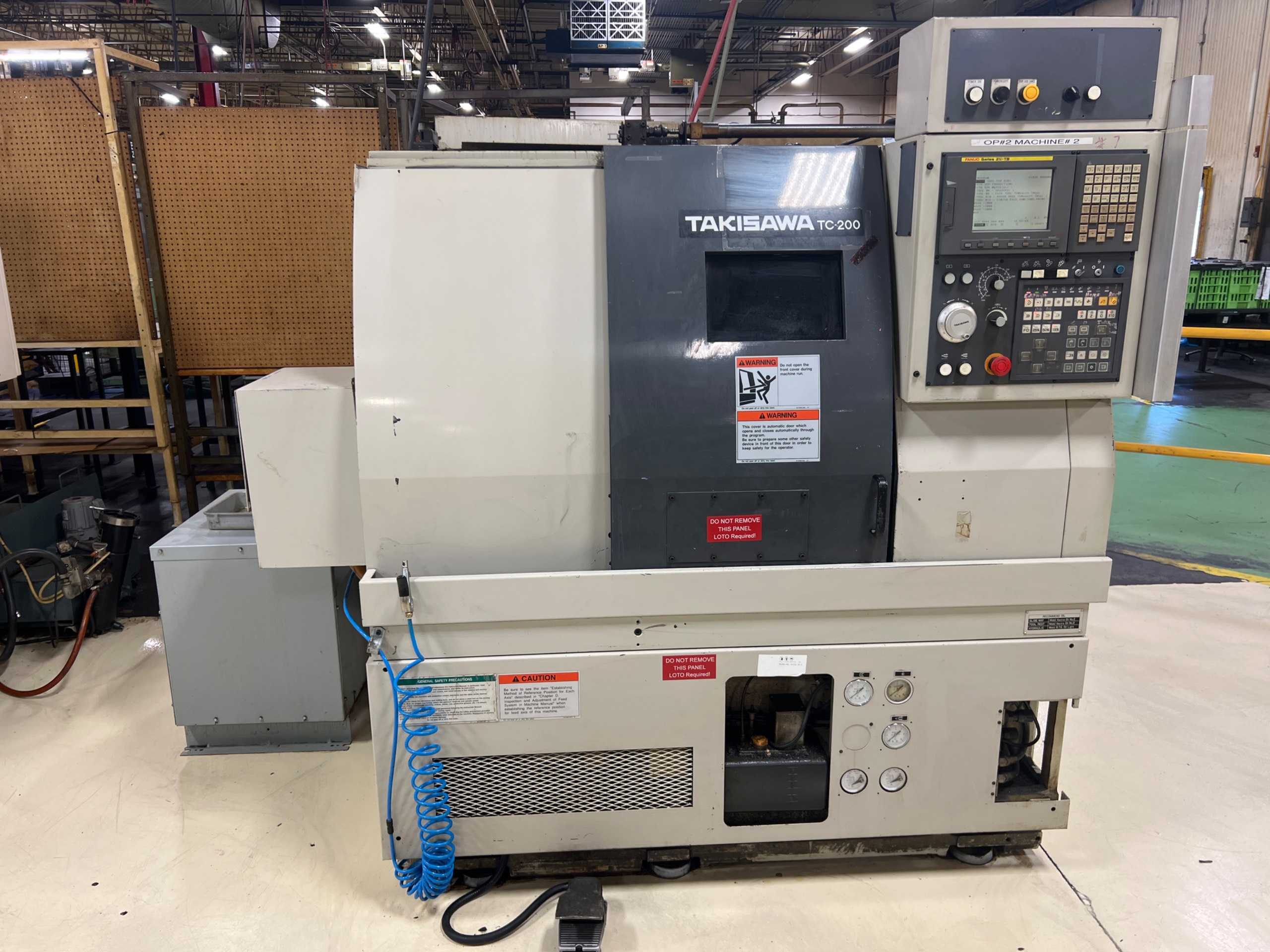 TAKISAWA TC-200 CNC LATHE - CNC LATHES