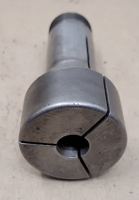 5C STEP COLLET, 2" HEAD DIAMETER, 1-1/8" HEAD THICKNESS, 5/8" PILOT HOLE, 4.5" OAL - MACHINE TOOLING