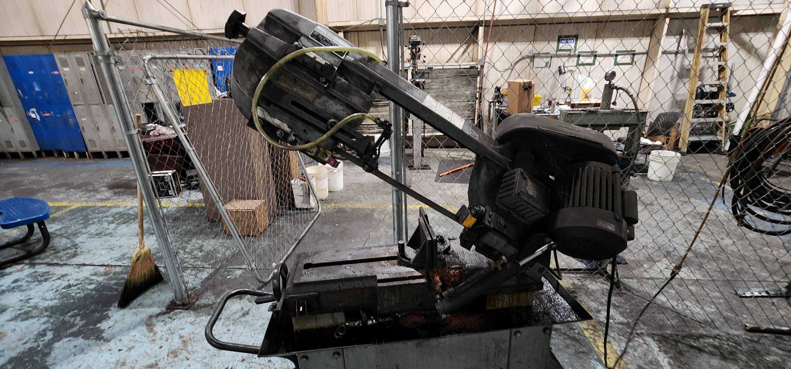 ENCO 137-317 HORIZONTAL BAND SAW - HORIZONTAL BAND SAW