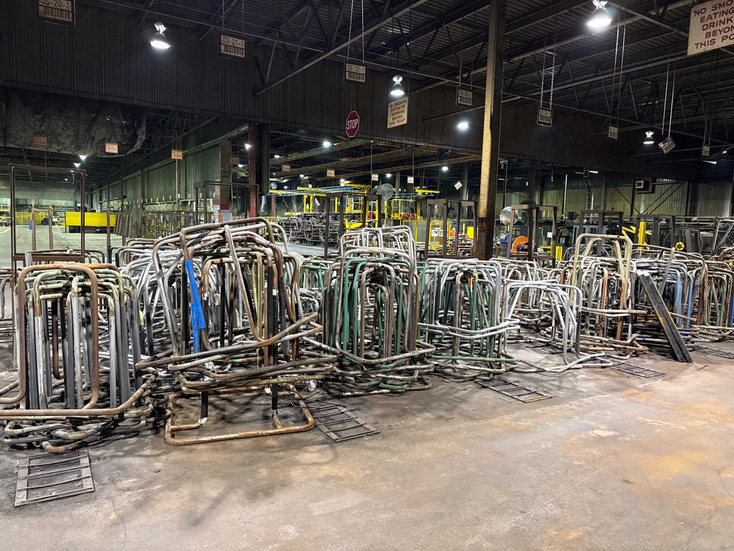 BULK QTY OF WIRE CARRIERS - WIRE MANUFACTURING EQUIPMENT