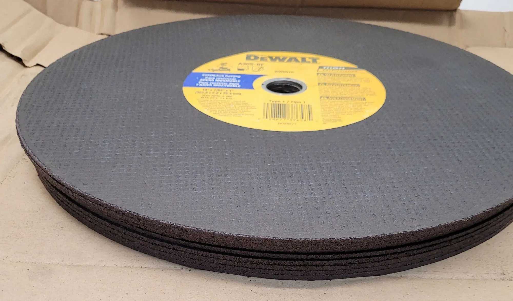 DEWALT A30S-BF TYPE 1 CUTTING DISC (14X7/64X1) - 10 PACK - MACHINE TOOLING