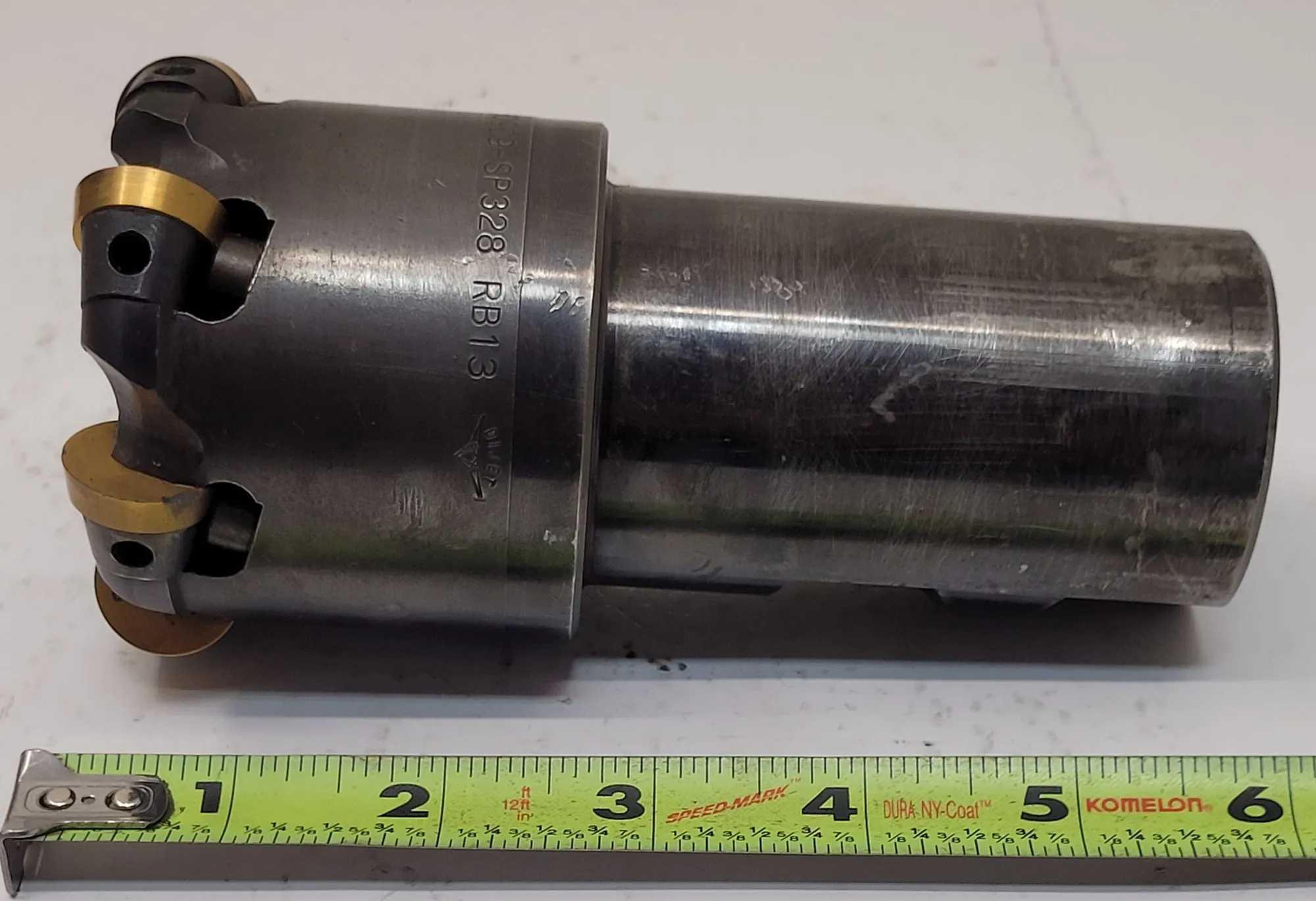 DIJET JSNPRM-0306R MILL WEDGE, CUTTING DIA: 3.00", FLUTES/INSERTS: 6, OAL: 5.625", SHANK DIA: 2.00" - MACHINE TOOLING
