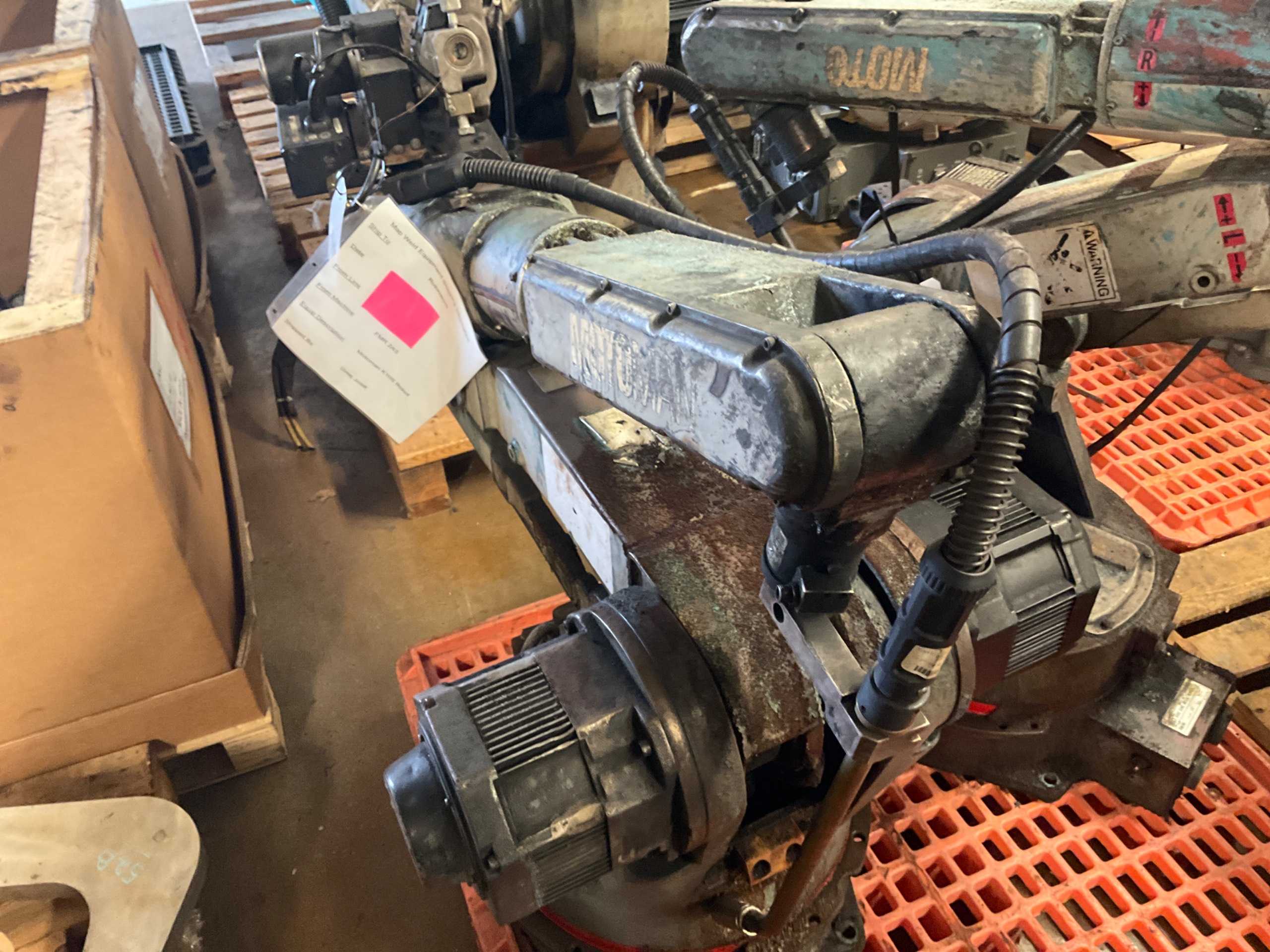 1992 YASKAWA MOTOMAN YRFL-NNA10GB ROBOT - ARTICULATED ROBOTS