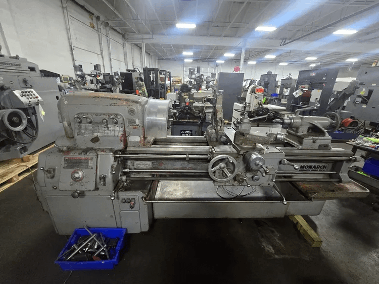 MONARCH MODEL 60 ENGINE LATHE 20.5" SWING 54" CENTERS 1 5/8" SPINDLE BORE - MANUAL LATHES